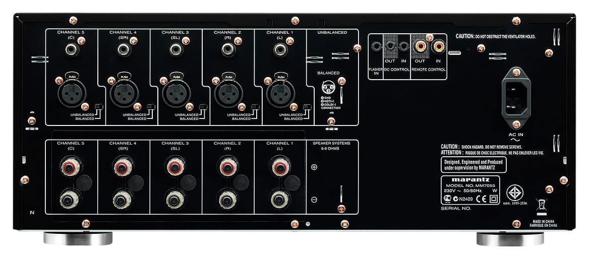 Marantz - 700W 5.0-Ch. Power Amplifier - Black