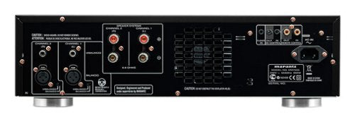 Marantz - MM7025 Stereo Power Amplifier, 2-Channel (140W x 2), Both Single-Ended RCA and Balanced XLR Inputs - Black