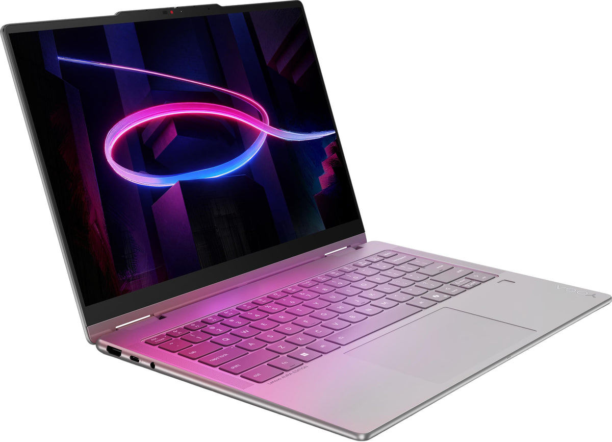 Lenovo - Yoga 7i 2-in-1 14" 2K OLED Touchscreen Laptop - Core Ultra 7 Processor 355 2026- 24GB Memory - 512GB SSD - Copilot+ PC - Luna Grey