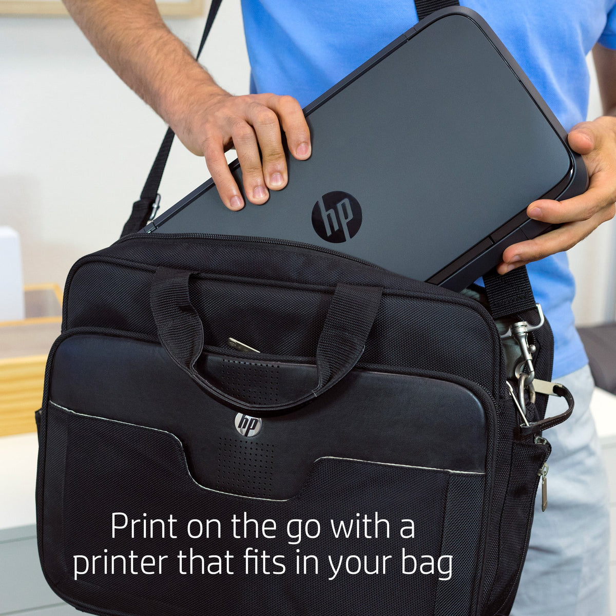 HP - OfficeJet 200 Mobile Inkjet Printer - Black