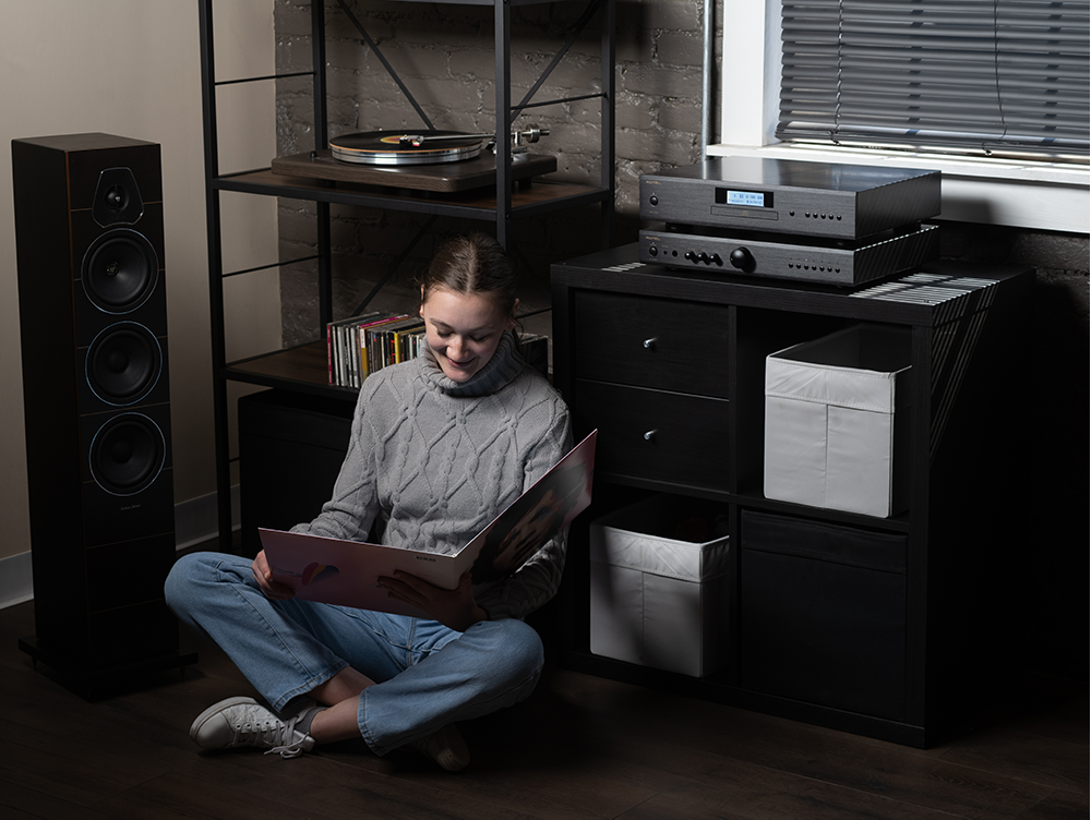 Rotel - A11MKII 50W 2-Ch Integrated Stereo Amplifier - Black