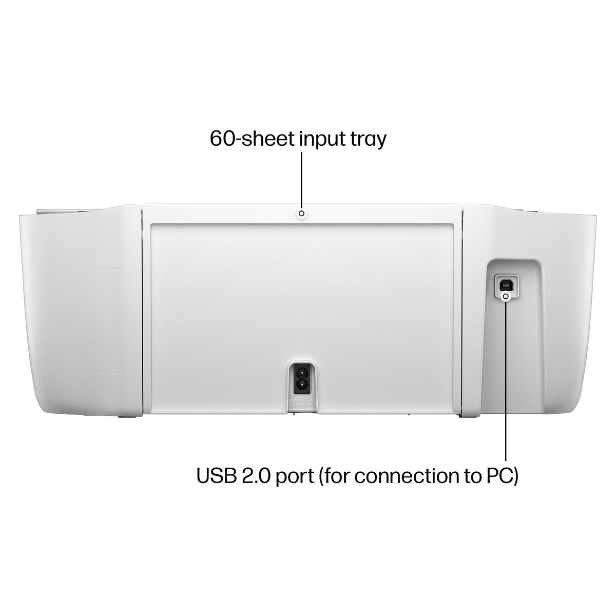 HP - DeskJet 2923 Wireless All-in-One Inkjet Printer, Scanner, Copier, AI-Enabled with 6 Months of Instant Ink - White