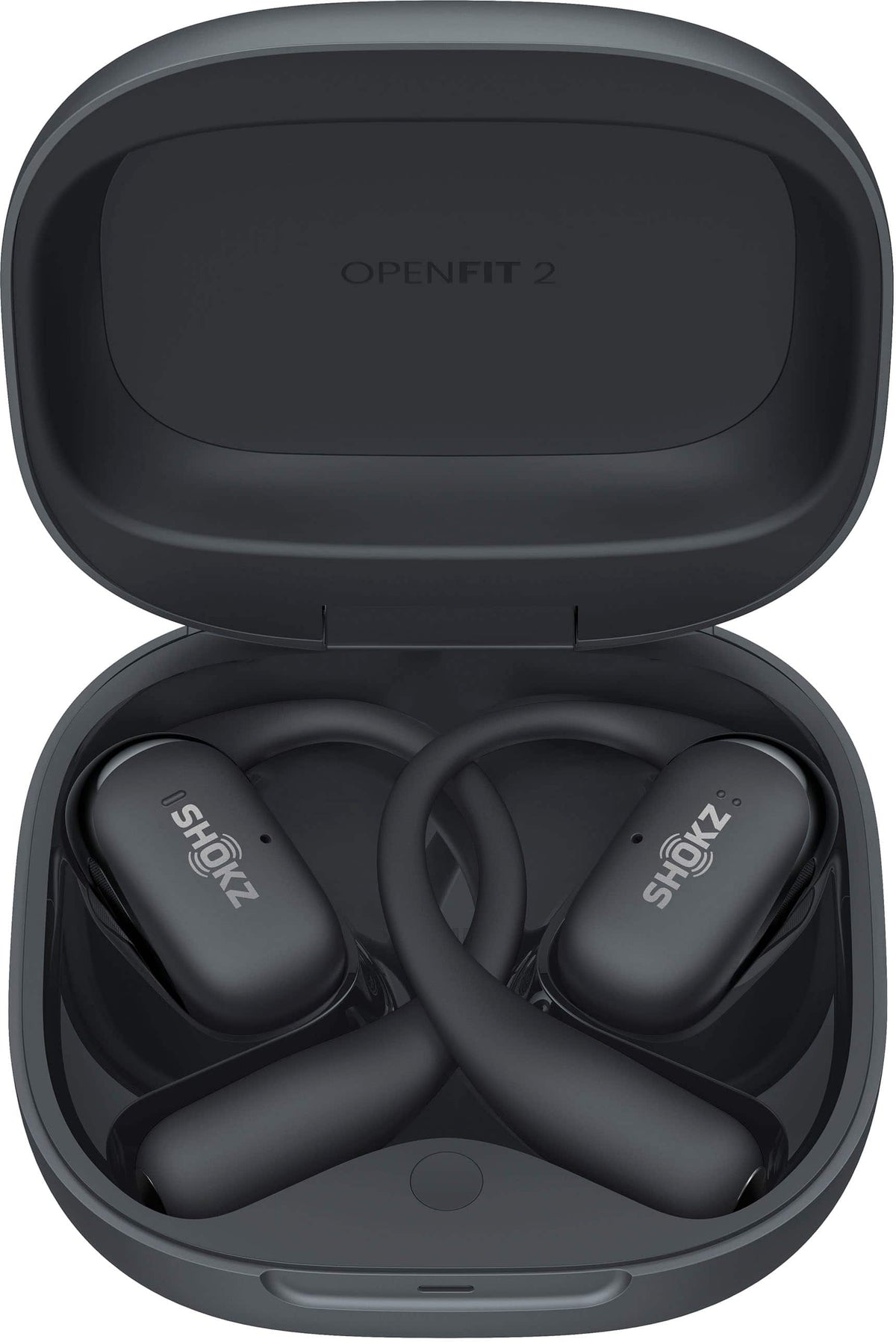 Shokz - OpenFit 2 Open-Ear True Wireless Earbuds - Black