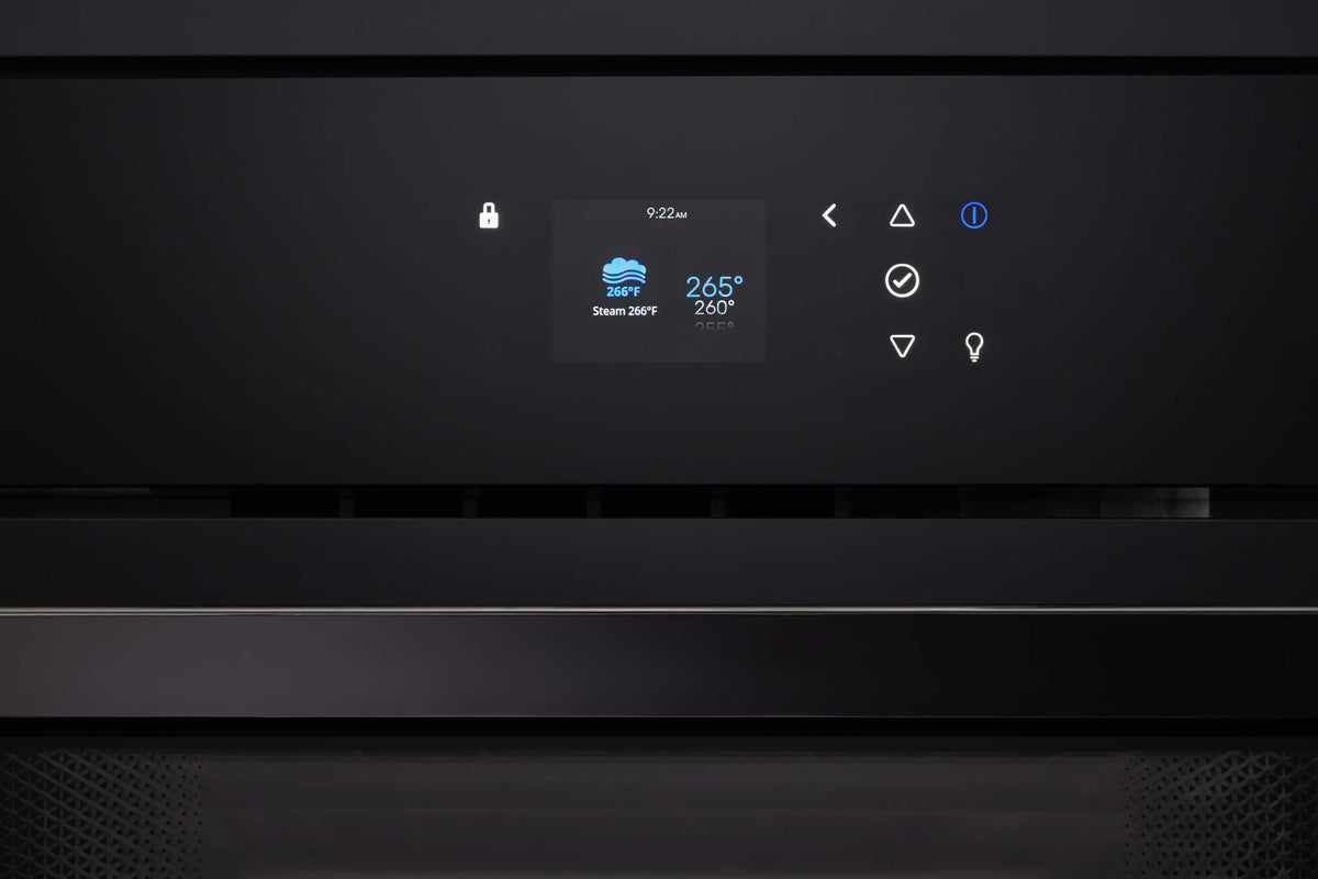30” Viking RVL Collection Built-In Electric Steam Oven - Black Glass
