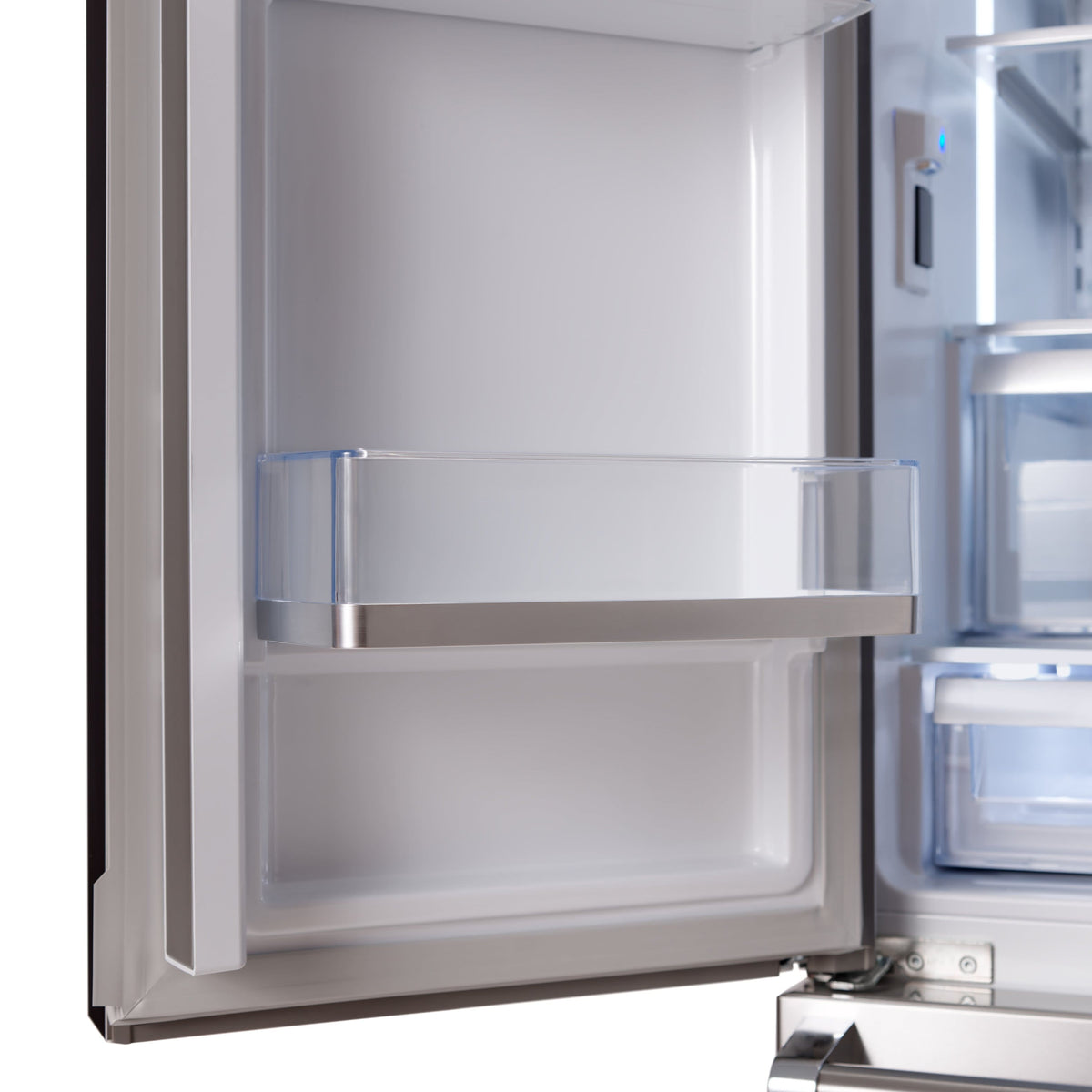 Viking - 36 in. Wide French Door Refrigerator - Stainless Steel