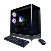 CyberPowerPC - Gaming Desktop - AMD Ryzen 7 8700F - NVIDIA GeForce RTX 5060 8GB - 16GB DDR5 - 1TB PCIe 4.0 SSD Storage - Black