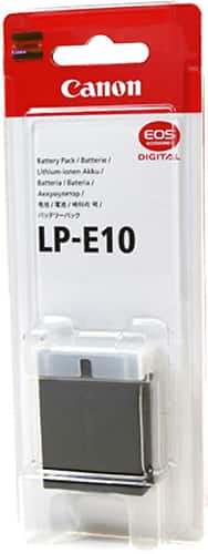 Canon - Rechargeable Lithium-Ion Battery Pack for LP-E10