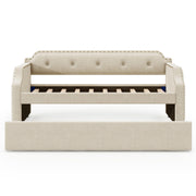 Upholstered Daybed With Trundle