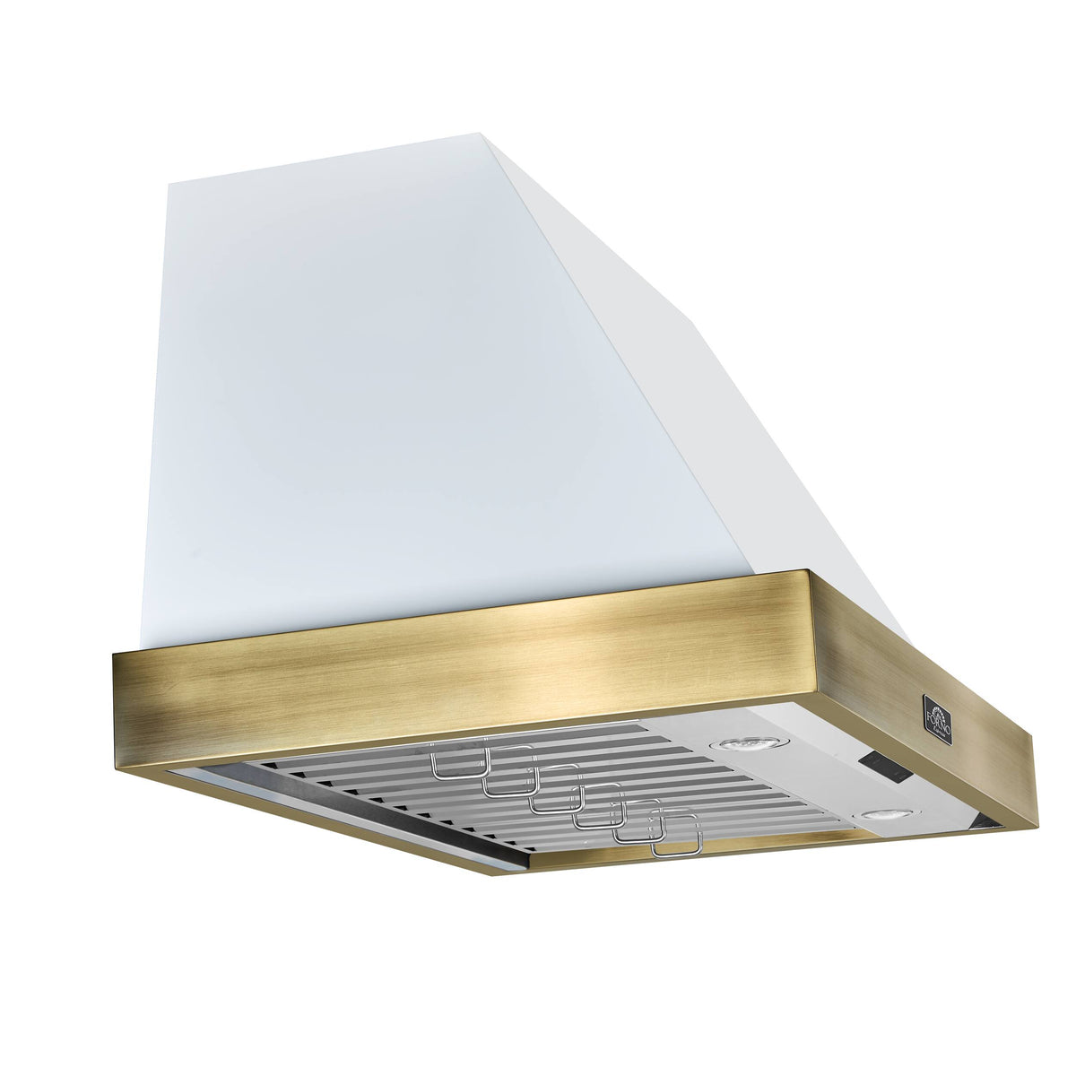 Forno Appliances - 36 inches - Externally Vented - Wall Range Hood - White
