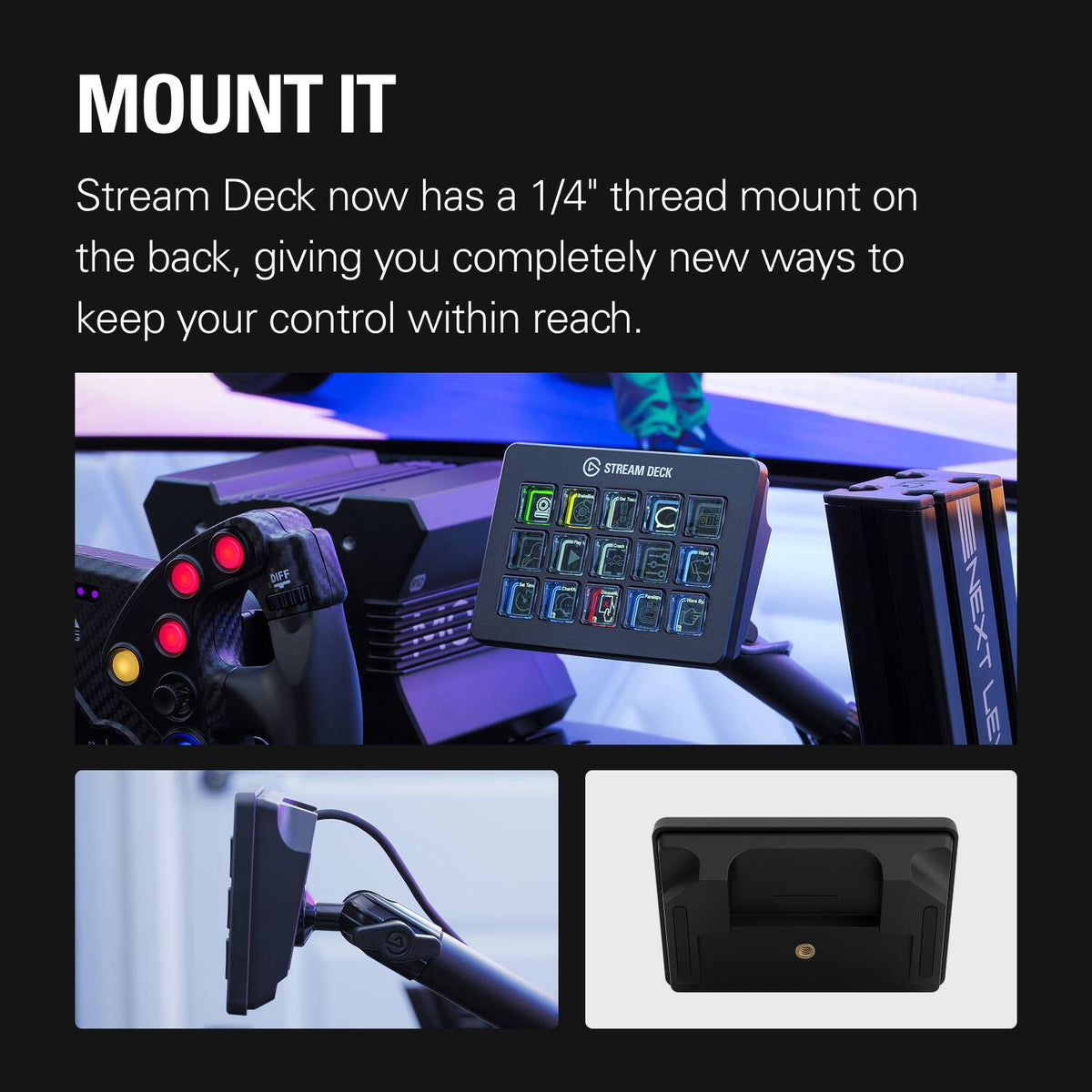 Elgato - Stream Deck Scissor Keys - Black