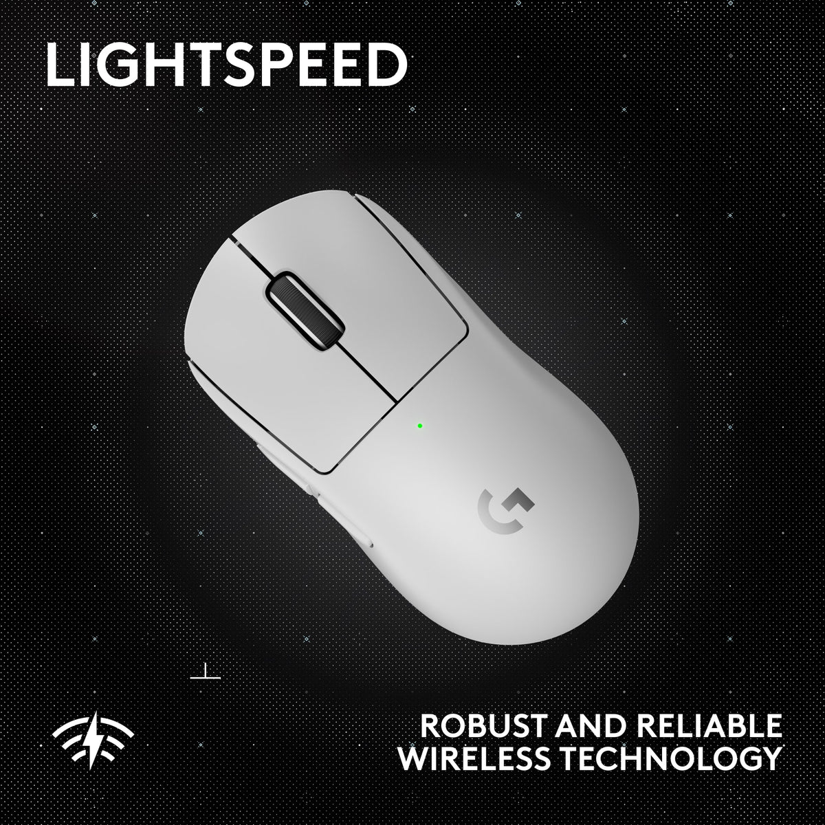 Logitech - PRO X SUPERLIGHT 2 SE LIGHTSPEED Lightweight Wireless Gaming Mouse with Optical HERO 2 Sensor 44,000 DPI for PC - Wireless - White