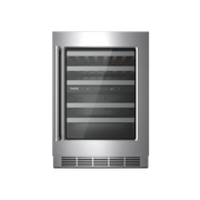 Thor Kitchen - 46 Bottle Dual Zone Wine Cooler - Stainless Steel