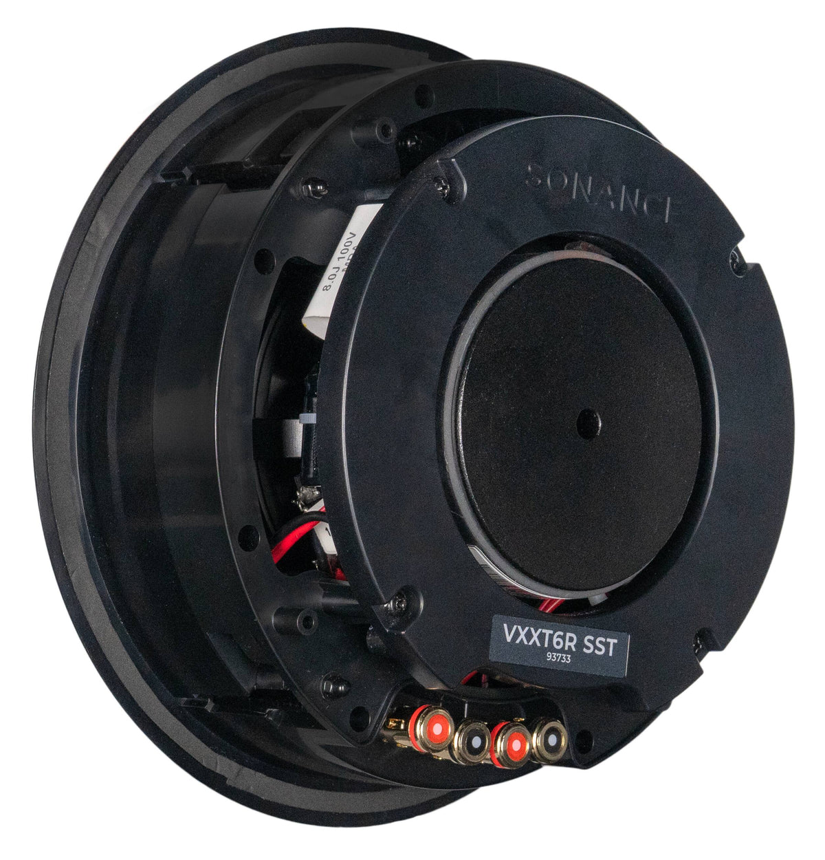 Sonance - VXXT6R SST SINGLE SPEAKER - Visual Experiece Extreme 6-1/2" Single Stereo 2-Way Indoor/Outdoor In Ceiling Speaker (Each) - Paintable White