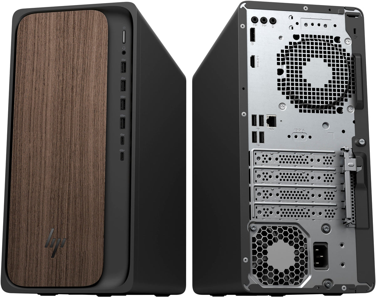 HP - OmniDesk Desktop - Intel Core Ultra 7 265 2025 - 16GB DDR5 Memory - 1TB SSD - Dark Wood