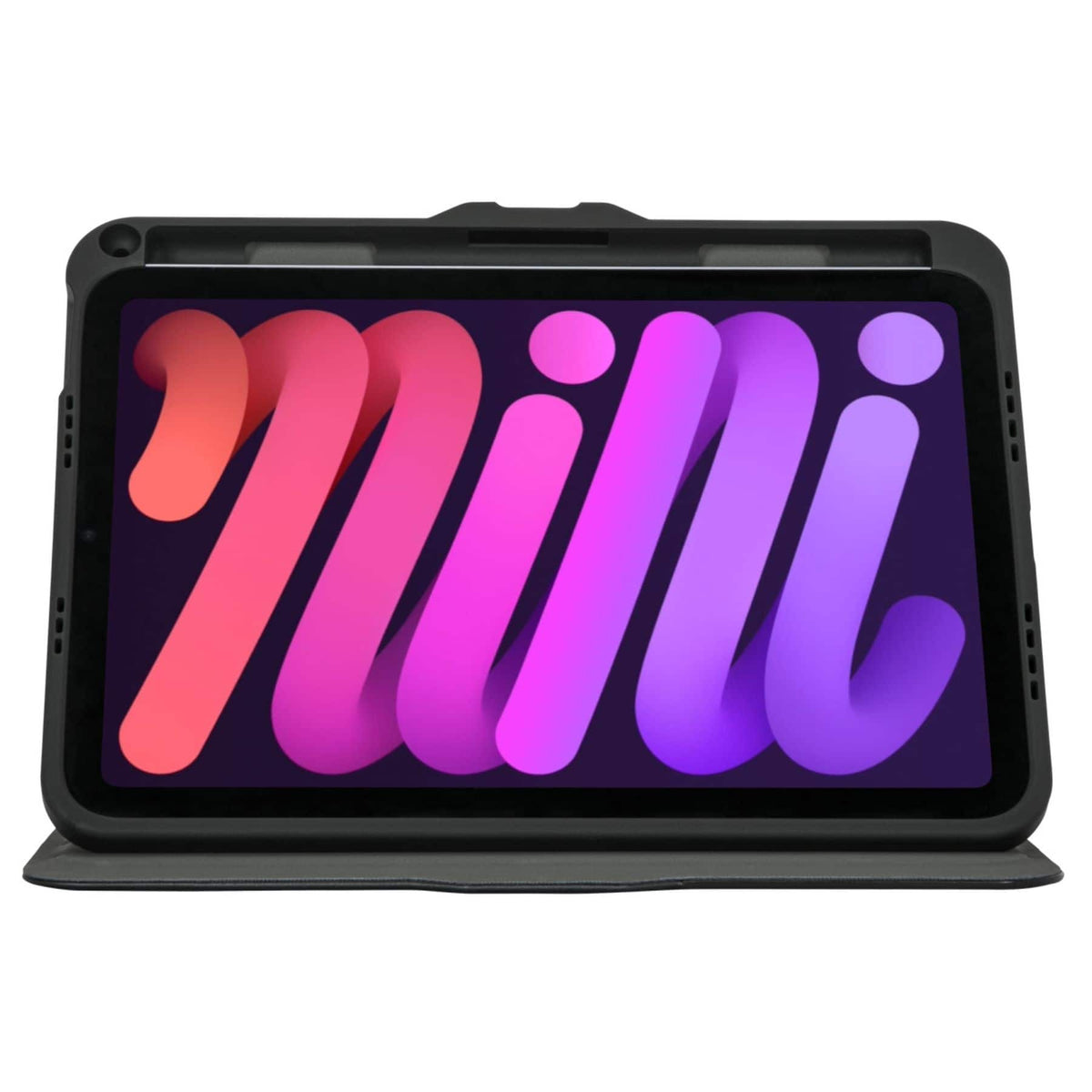 Targus - VersaVu Slim Antimicrobial Case for Apple iPad mini (A17 Pro) and iPad mini (6th generation 2021) - Black