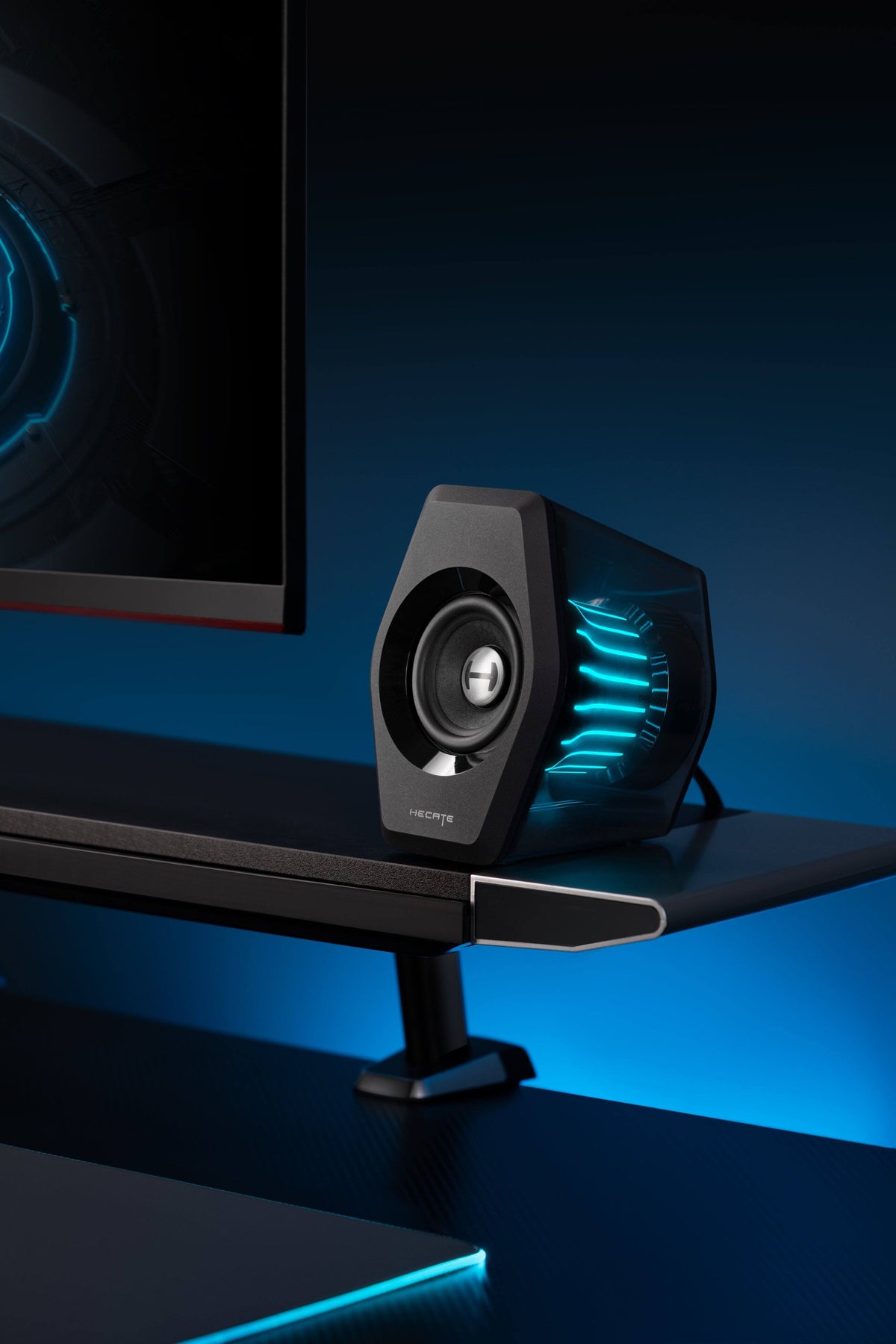 Edifier - G2000 Pro 2.0 Bluetooth Gaming Speakers with RGB Lighting (2-Piece) - Black