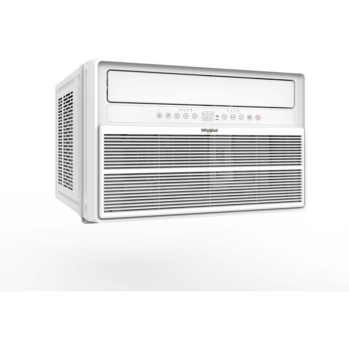 Whirlpool - 15,000 BTU Window Mounted Inverter Air Conditioner with Remote Control - White