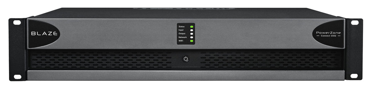 Sonance - Blaze PowerZone Connect 1502 – 1500 W DSP-enabled Class-D amplifier with 2 channels (Each) - Black