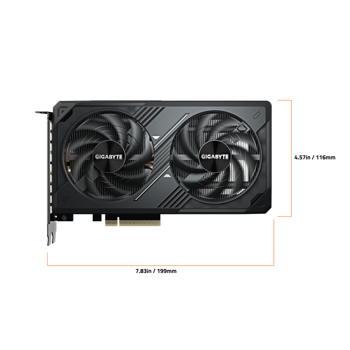 GIGABYTE - GeForce RTX 5060 WINDFORCE OC 8G Graphics Card, 8GB 128-bit GDDR7, PCIe 5.0, WINDFORCE cooling system - Black