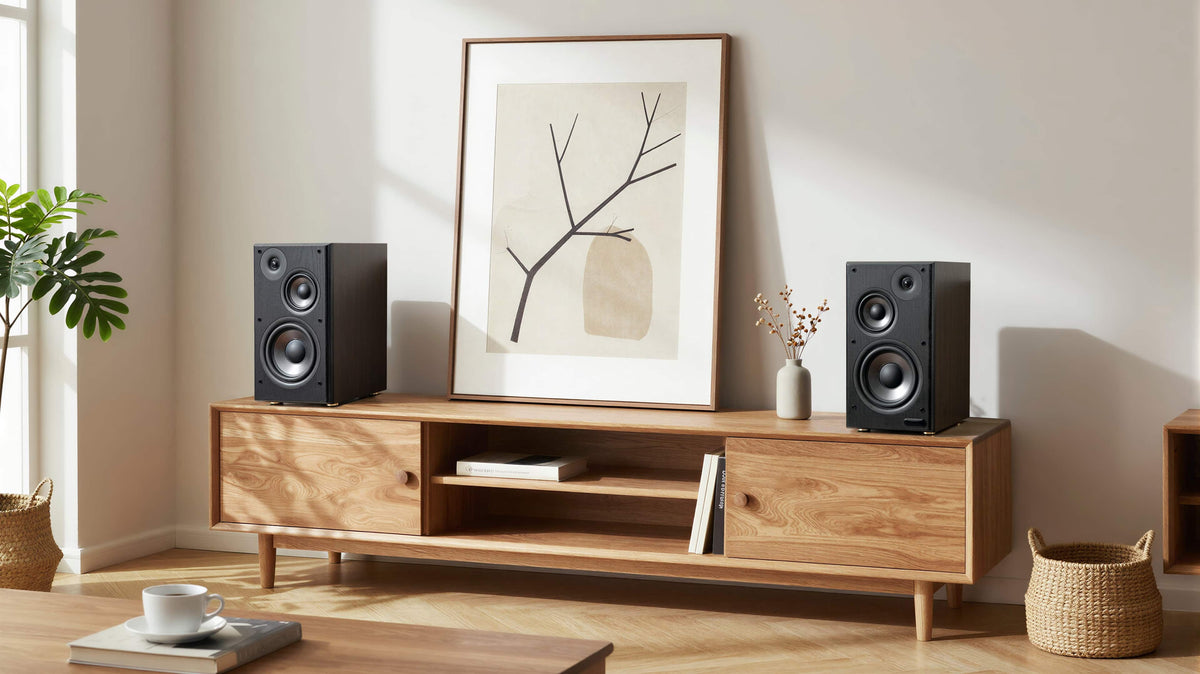 Edifier - R2750DBMKII Audiophile Active Bookshelf Bluetooth 6.0 and Optical Input - 2.0 Speaker (Pair) - Brown