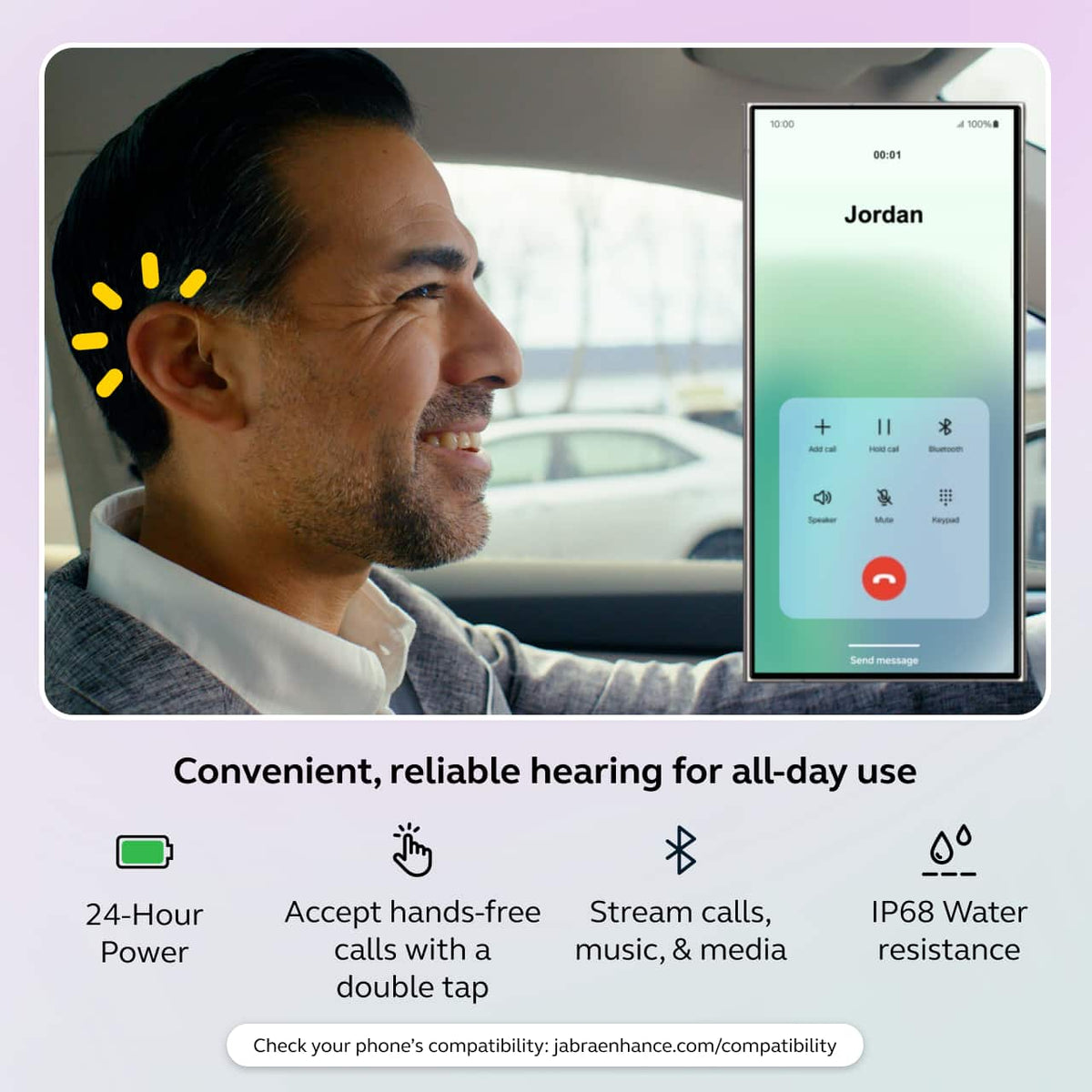 Jabra - Enhance Select M3 Aureon - Sand