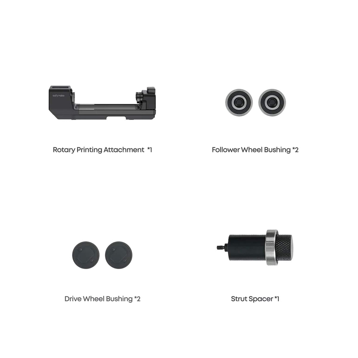 eufy - eufyMake Rotary Printing Attachment for E1 - V7220010 - Black