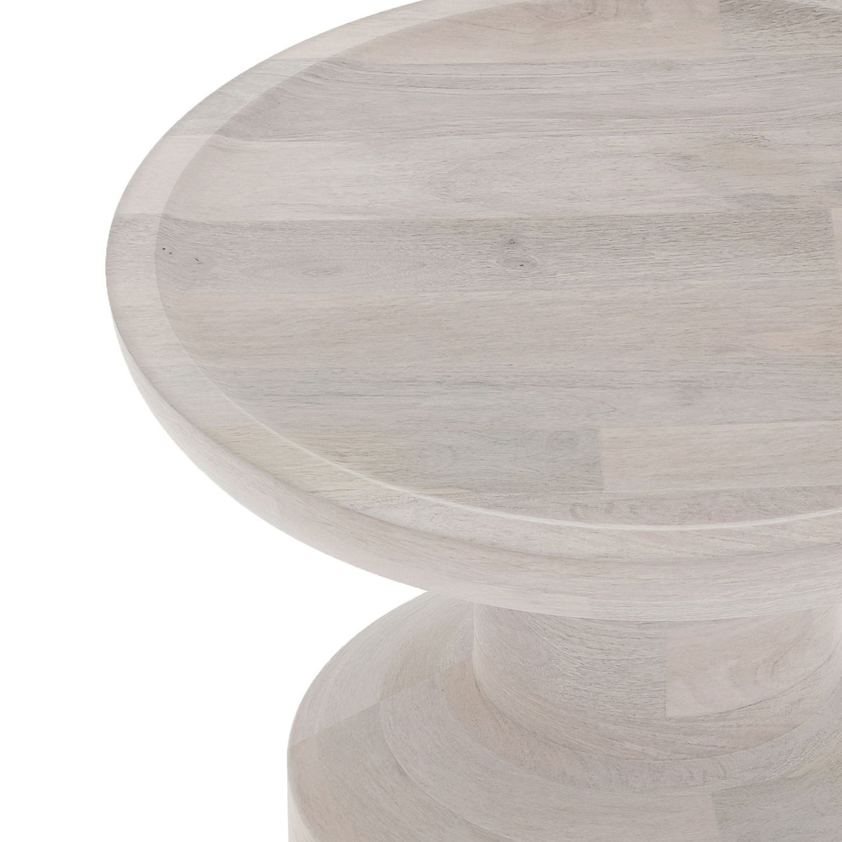 Haynes - Mesa Auxiliar de Madera Artesanal