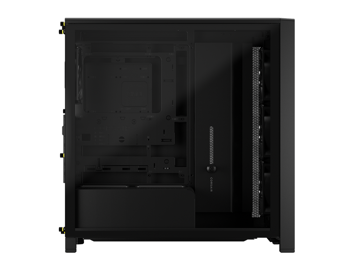 CORSAIR - FRAME 4000D WOOD RS Modular High Airflow Mid-Tower PC Case - Black & Walnut