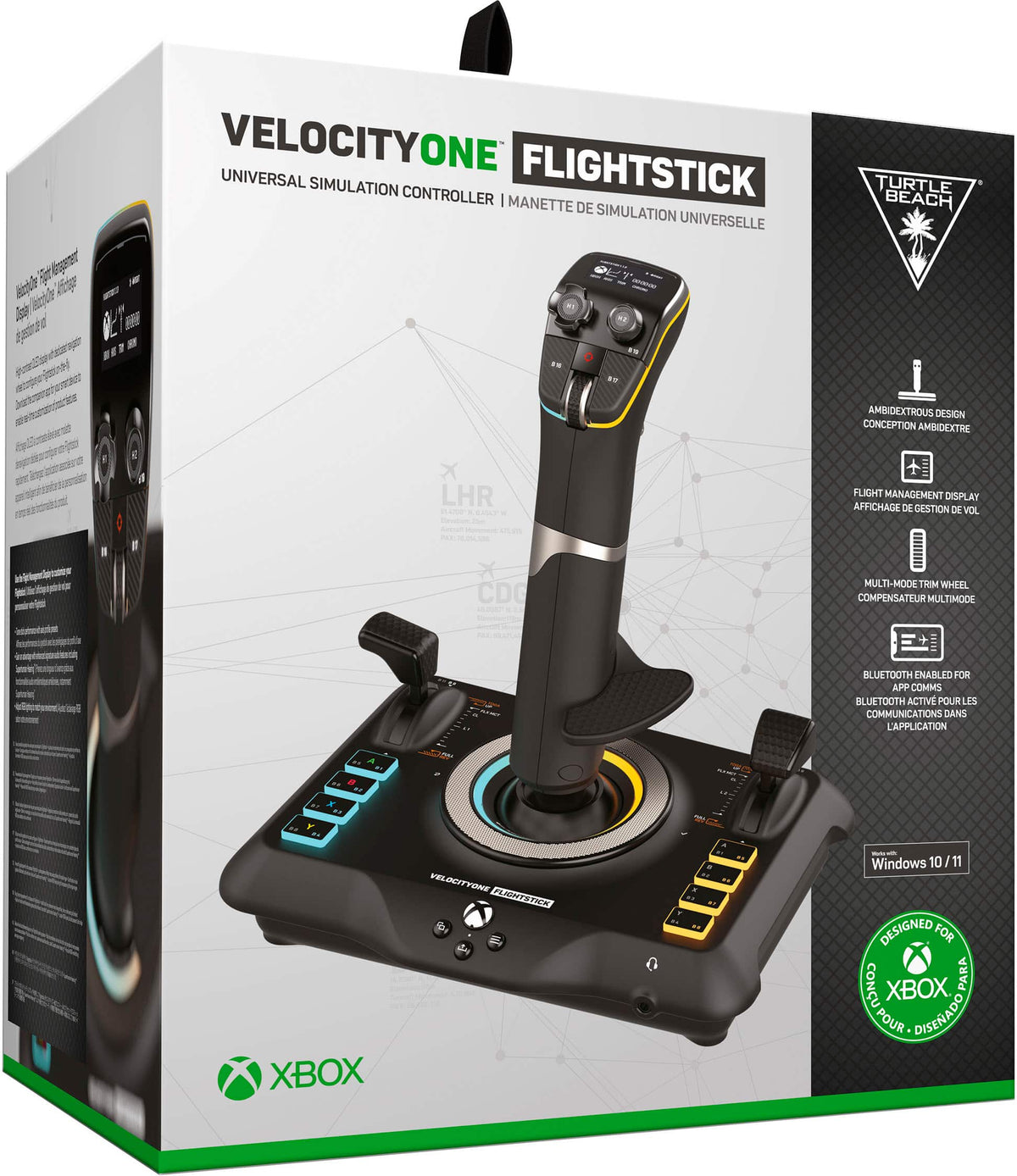 Turtle Beach - VelocityOne Flightstick Universal Simulation Controller for Xbox Series X and Windows PCs - Black