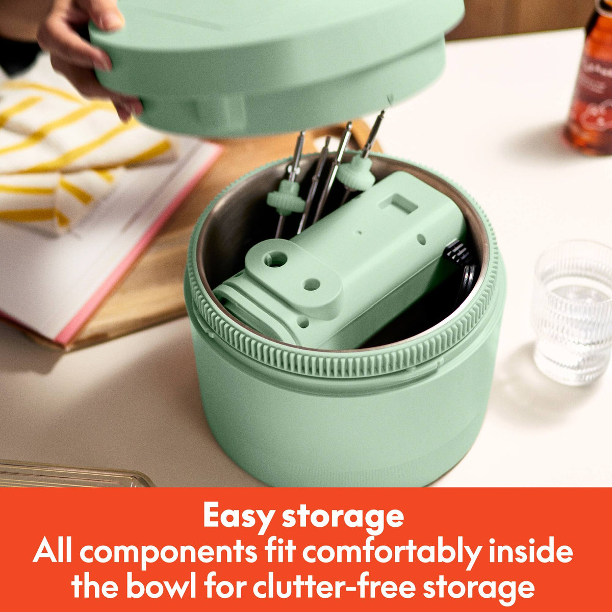 Bella - 3.5-qt. Hand & Stand Mixer - Seaglass