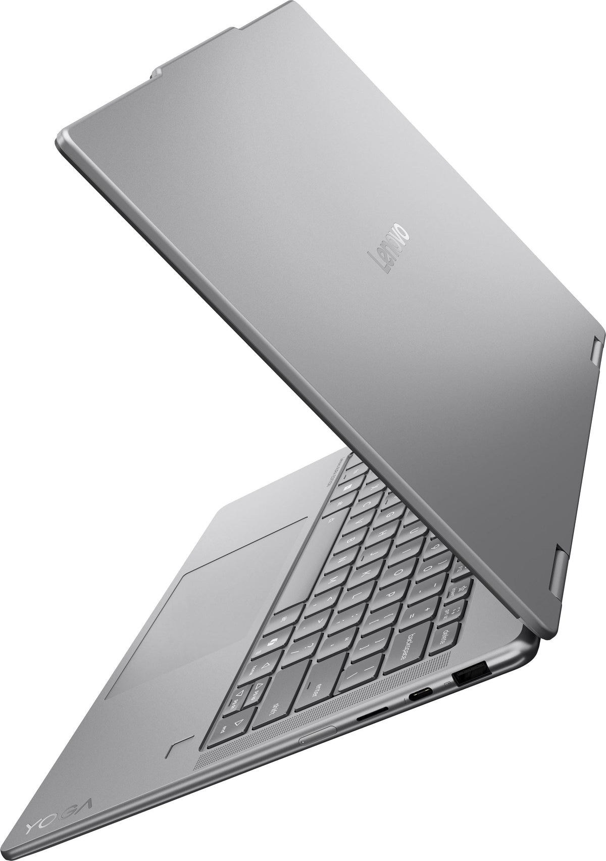 Lenovo - Yoga 7i 2-in-1 14" 2K OLED Touchscreen Laptop - Core Ultra 5 Processor 322 2026- 16GB Memory - 512GB SSD - Copilot+ PC - Luna Grey