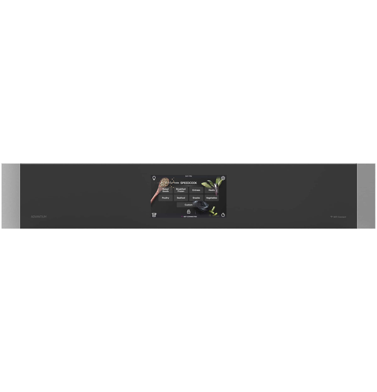 GE Profile - 1.7 Cu. Ft. Convection Built-In Microwave with Sensor Cooking and Five in One 240V Advantium Technology - Stainless Steel