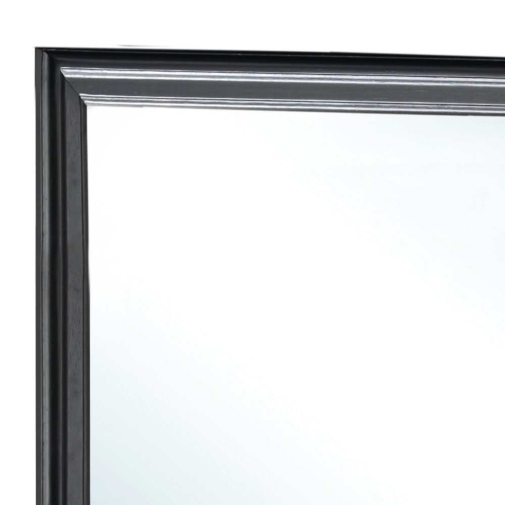 Elegant Wall Mirror - Black