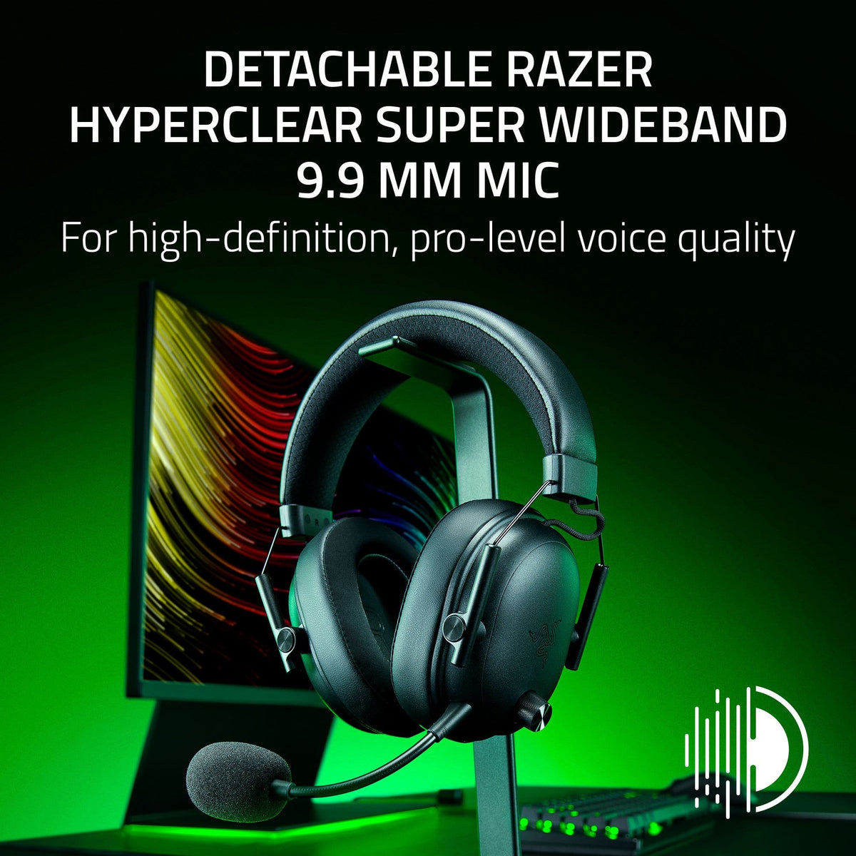 Razer - BlackShark V3 Wireless Over-the-Ear Gaming Headset for PC, Mac, Playstation, Nintendo Switch, Smartphone - Black