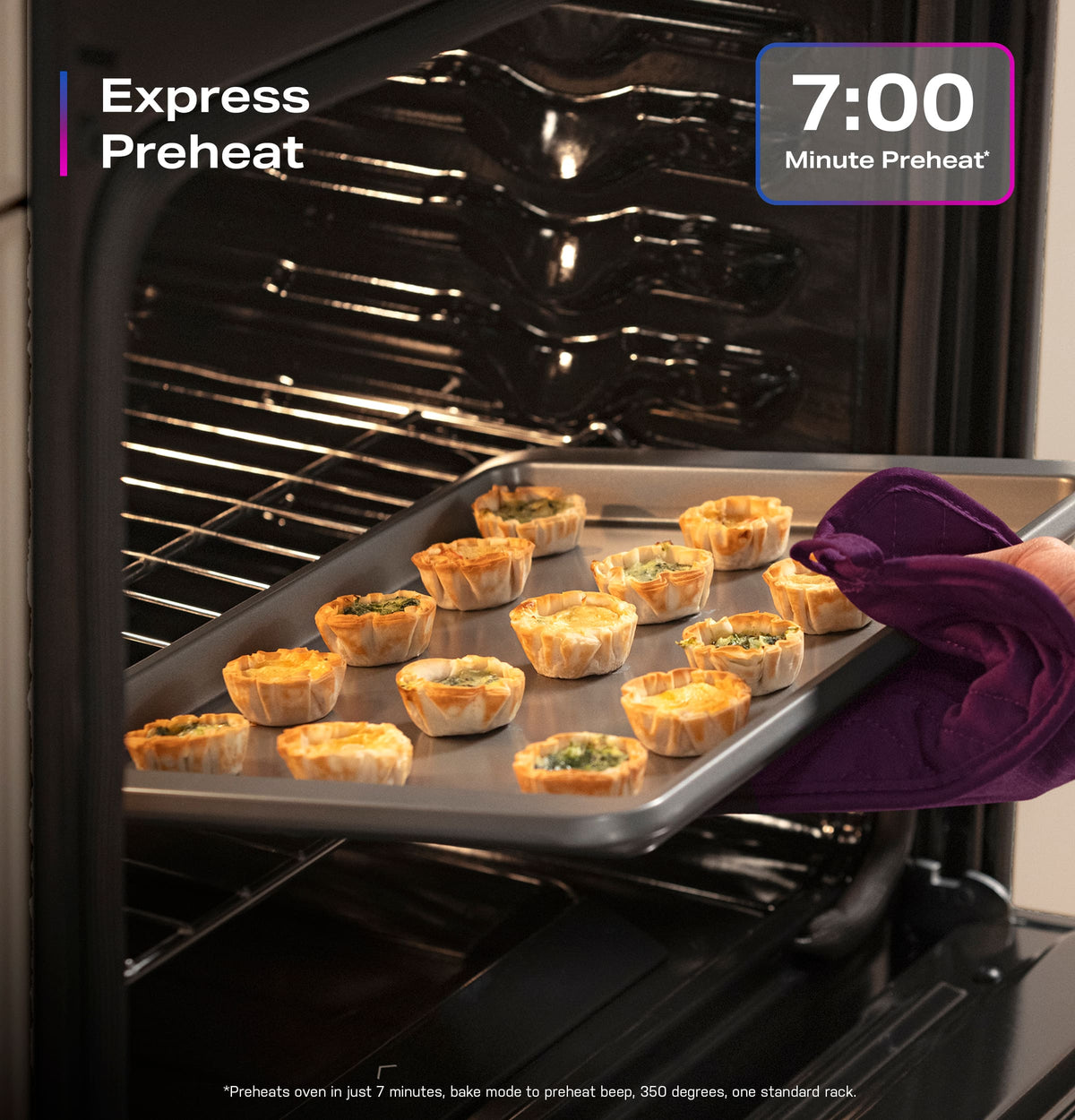 GE Profile - 30" Wide 5 Elements 5.3 Cu. Ft. Freestanding Electric Convection Range w/ Steam Clean, Air Fry, and EasyWash Oven Tray - Stainless Steel