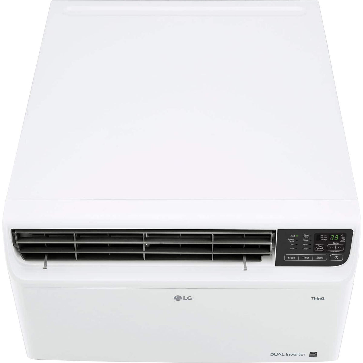 LG - 550 Sq. Ft. 12,000 BTU Smart Inverter Window Air Conditioner - White