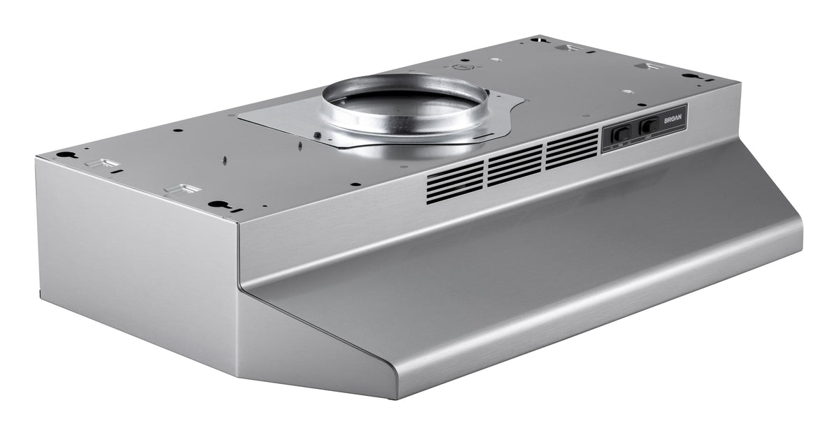 Broan - 30 inches - Convertible - Under cabinet Range Hood - Stainless Steel