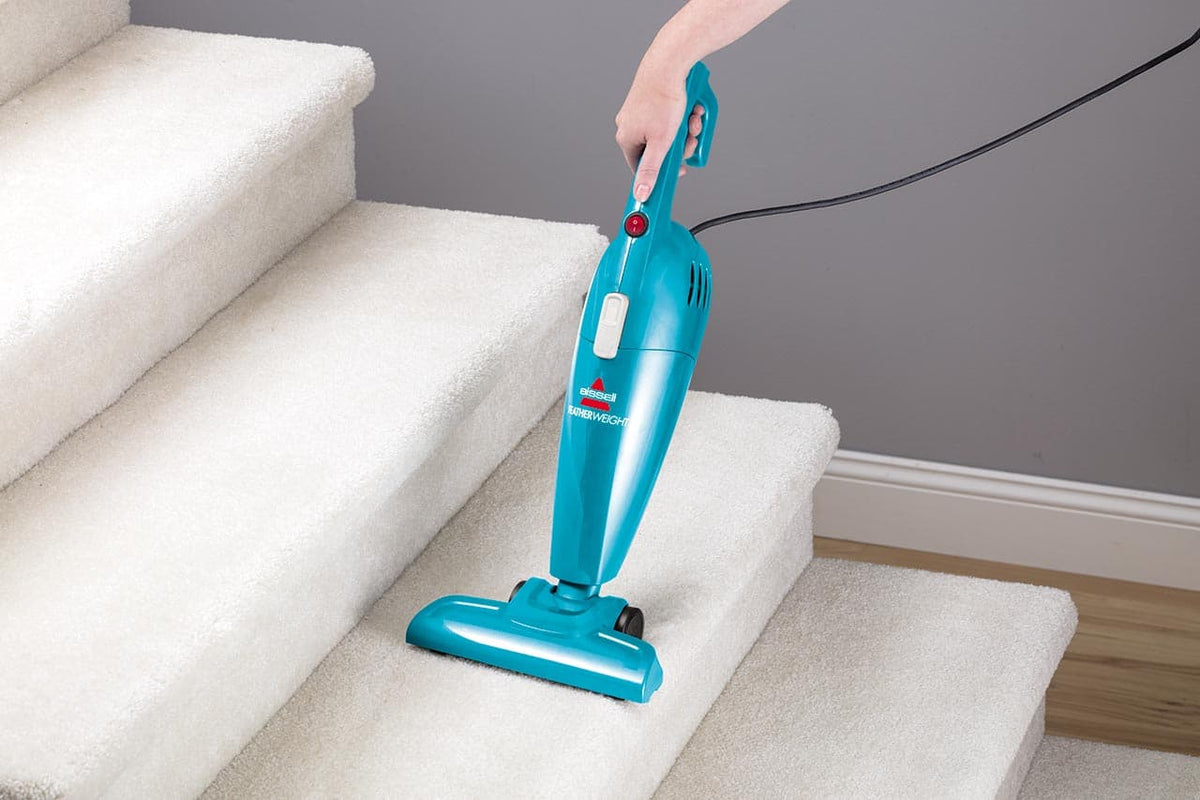 BISSELL - FeatherWeight Lightweight Stick Vacuum - Blue