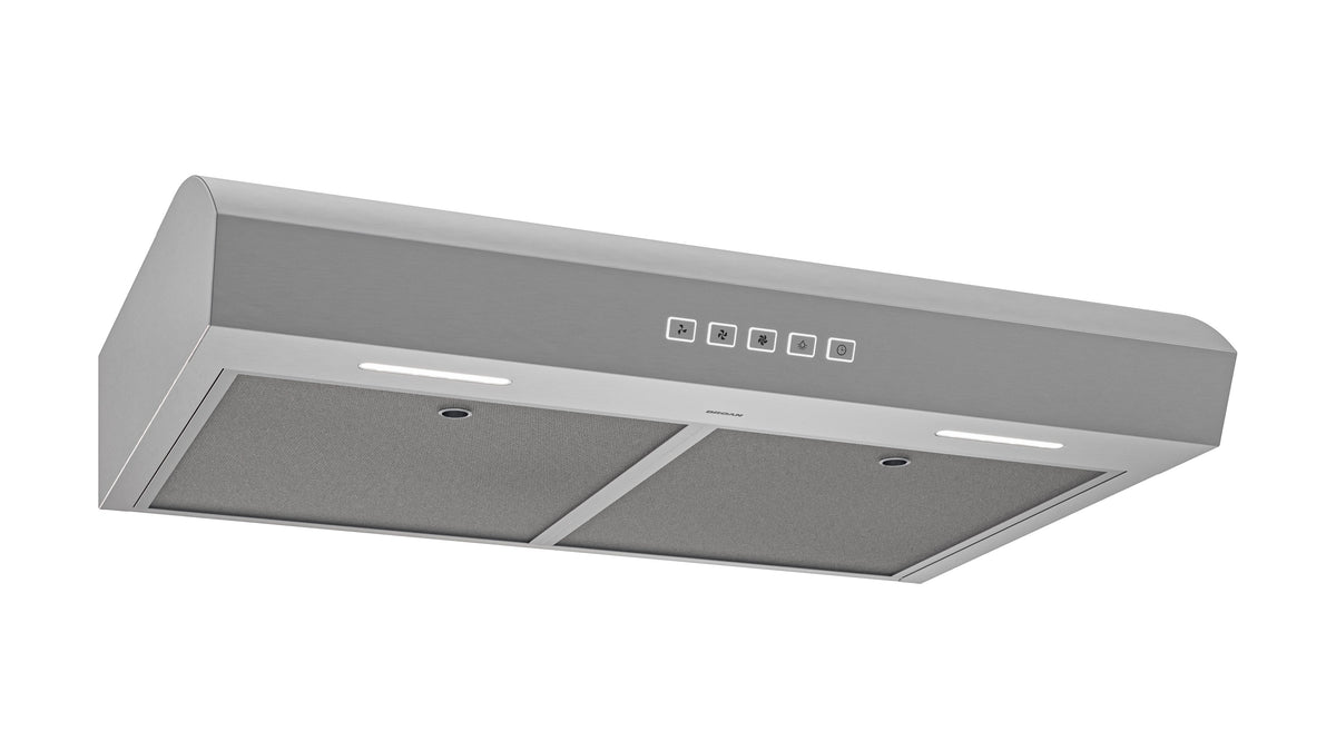 Broan - 36 inches - Convertible - Under cabinet Range Hood - Stainless Steel