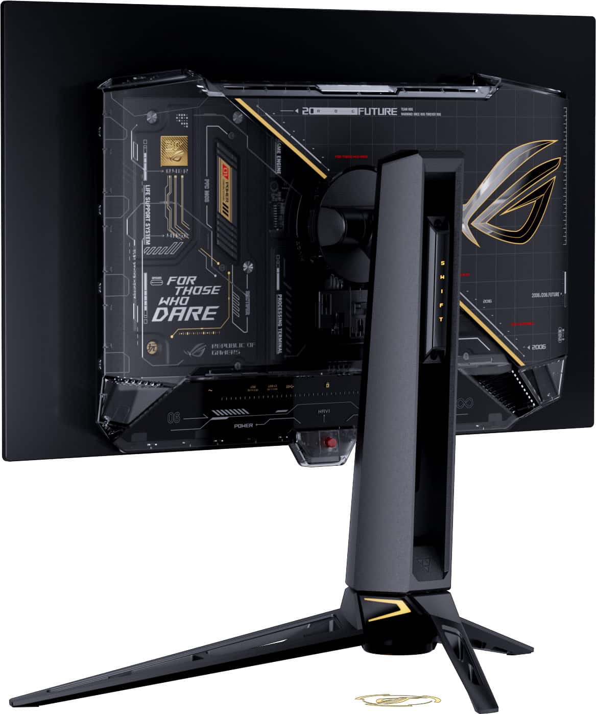 ASUS - ROG Swift 27" Dual Mode (2K 540Hz, HD 720Hz) OLED 0.02ms Gaming Monitor with FreeSync Premium Pro and HDR - 20th Edition