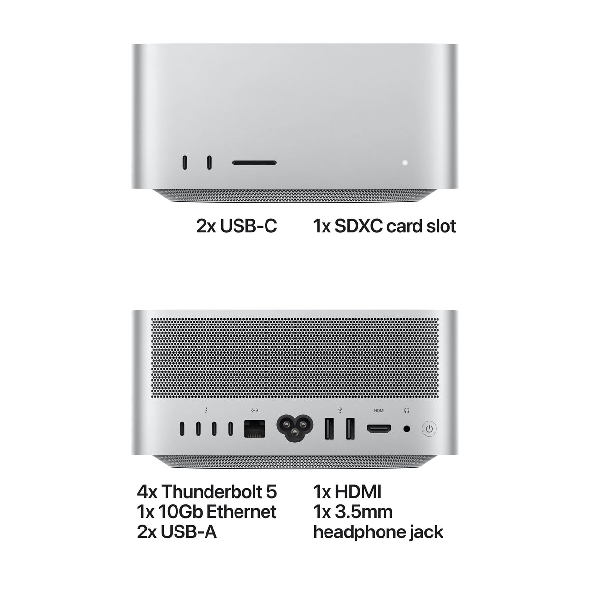 Mac Studio Apple M5 Max chip with 36GB Memory and 512GB SSD - Silver