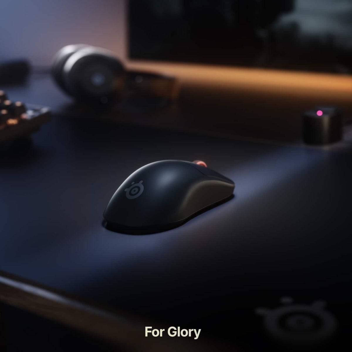 SteelSeries - Sensei Pro Mini Wireless Optical Symmetrical Gaming Mouse with 8K Polling – Ultra-Wideband/RF for PC - Wireless - Black