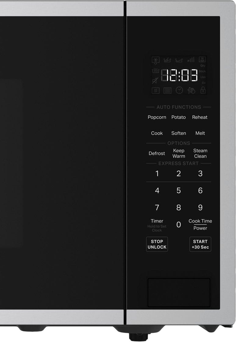 KitchenAid - 2.2 Cu. Ft. Countertop Microwave - Stainless Steel