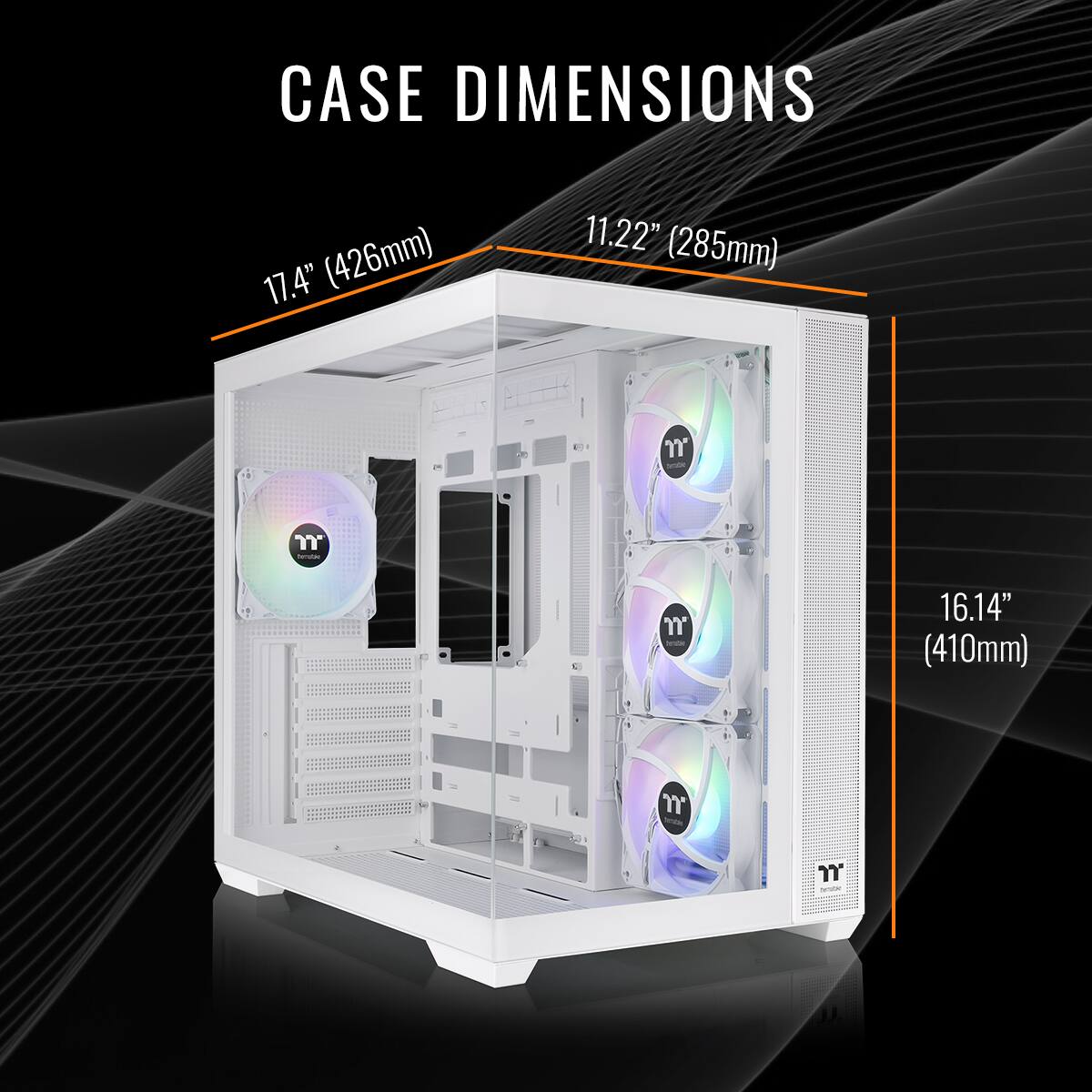 Thermaltake - LCGS View i1258S-380 Gaming Desktop Intel Core i5-12600KF 2025 - 16GB DDR4, Intel Arc B580, 1TB NVMe M.2 - White