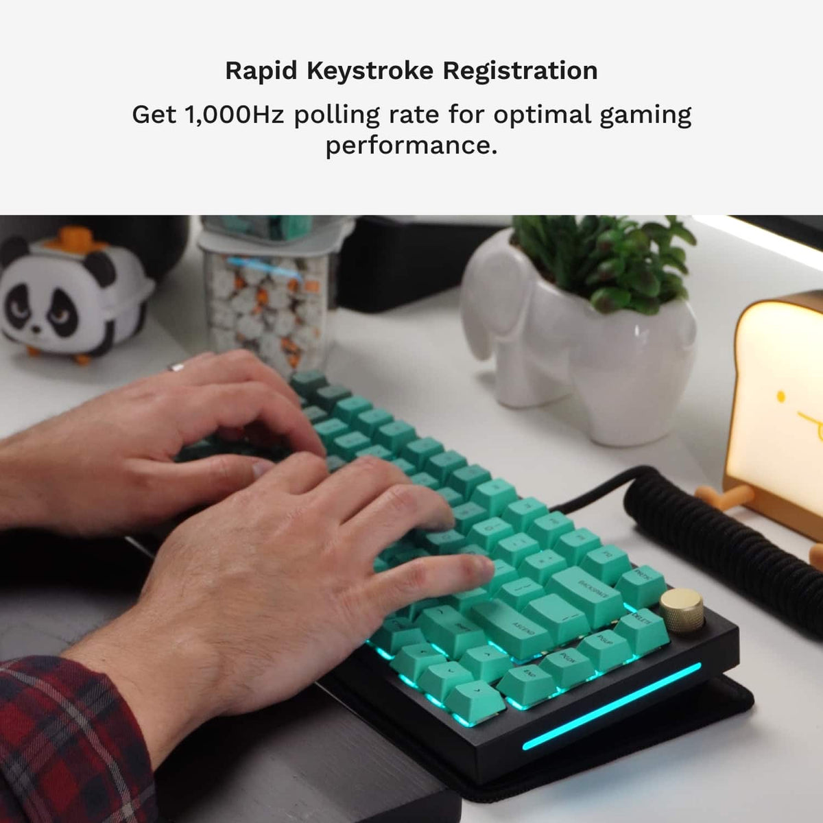 Glorious - GMMK PRO Prebuilt 75% Wired Mechanical Keyboard - Black