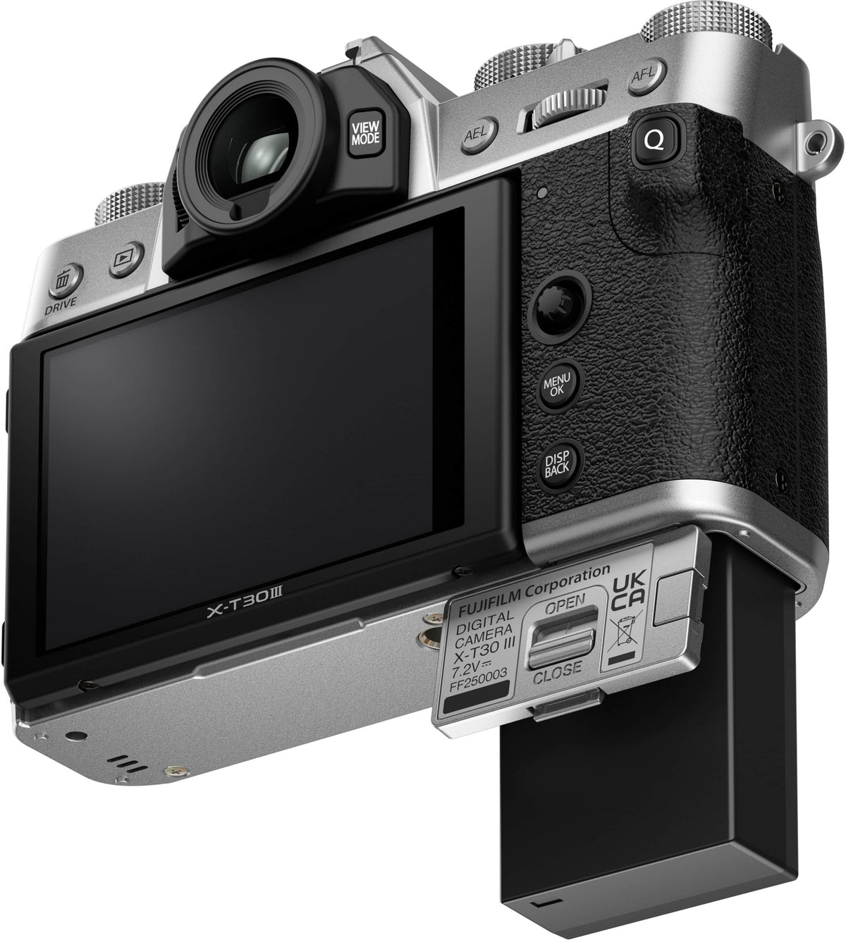 Fujifilm - X-T30 III Mirrorless Camera (Body Only) 6K Video - Silver