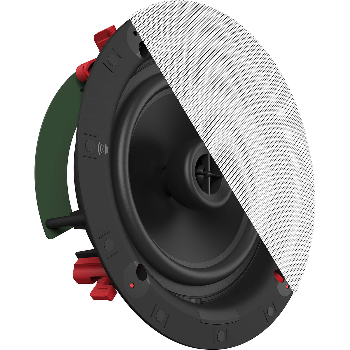 Klipsch - DS-180CDT 8" In-Ceiling Speaker - Black