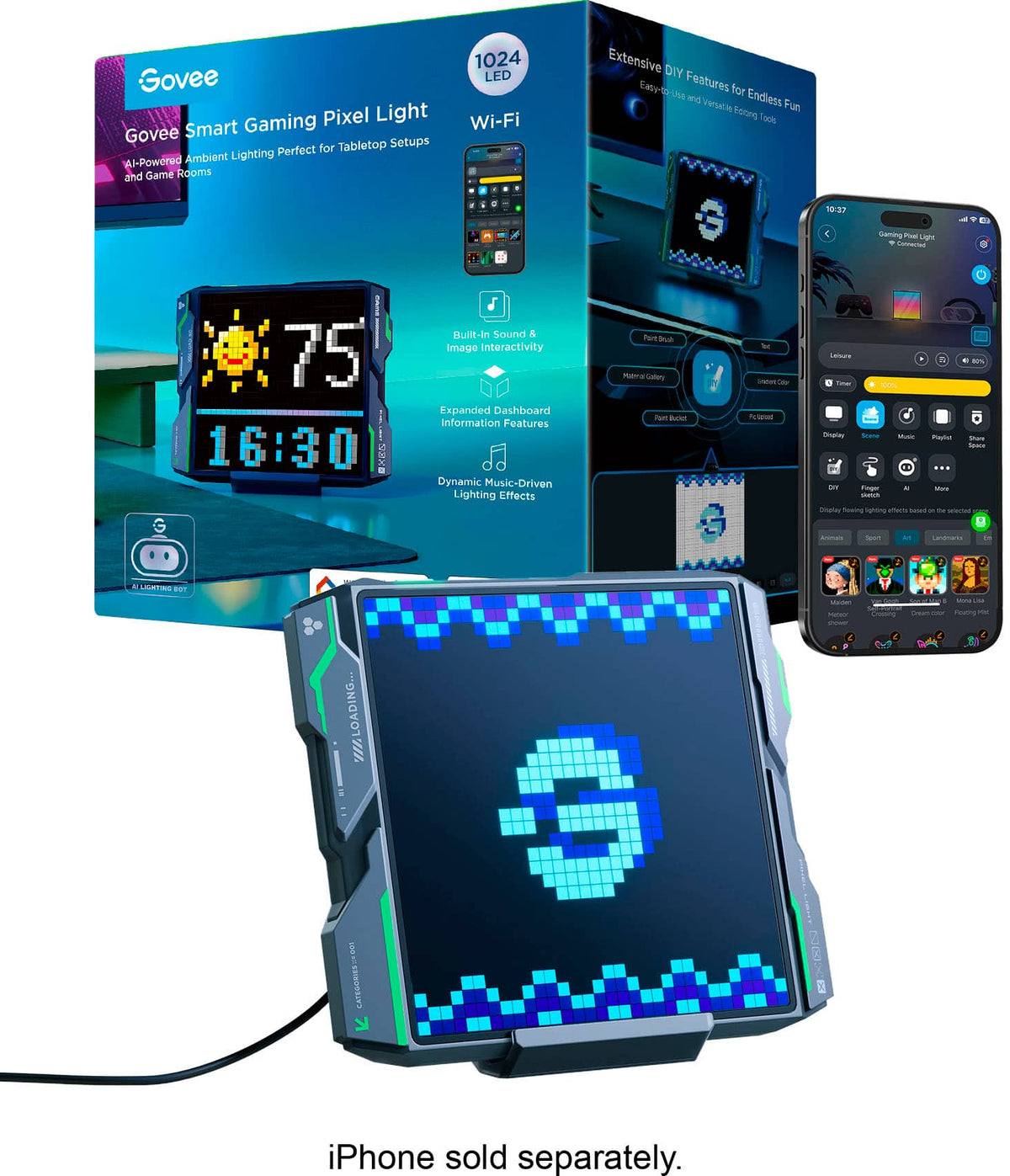 Govee - Gaming Pixel Light - Multi