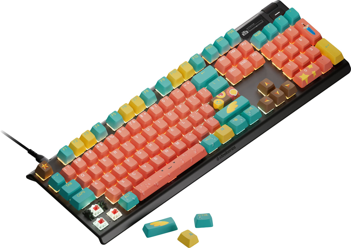 SteelSeries - PBT Accessory Keycaps - Fortnite Guff Edition - Multi