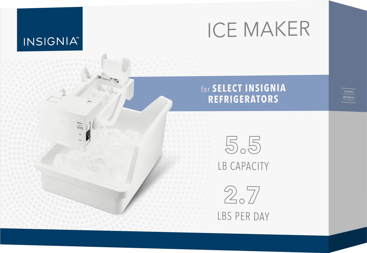 Insignia™ - Ice Maker Kit for Select Insignia 18 Cu. Ft. Refrigerators - White